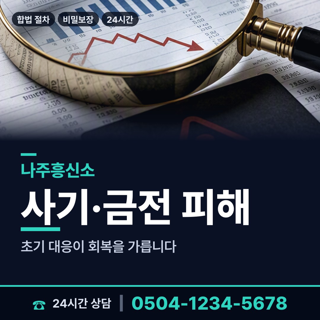 나주 다도면 흥신소비용 상담 안내